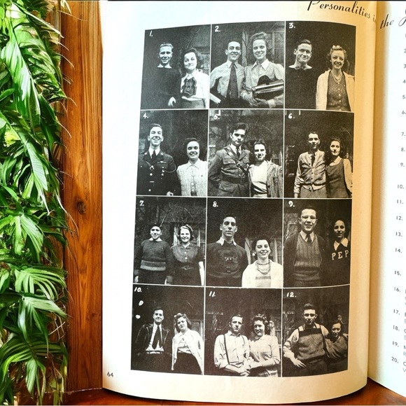 VINTAGE 1941 Bowenite Yearbook - Bowen High School, Chicago - Retro / Nostalgia - Picture 7 of 14